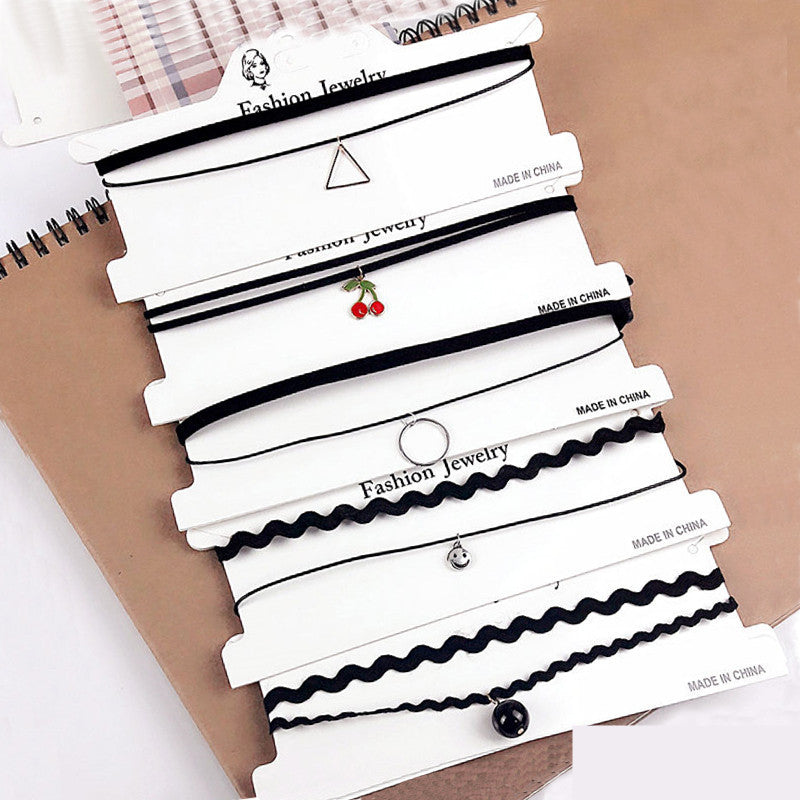 Female Neck Strap Pendant Clavicle Chain Necklaces