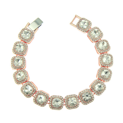 Men's Hop Domineering Square Round Diamond Creative Hipster Bracelets