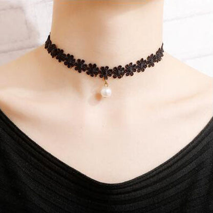 Female Neck Strap Pendant Clavicle Chain Necklaces