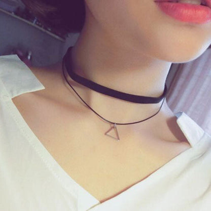 Female Neck Strap Pendant Clavicle Chain Necklaces