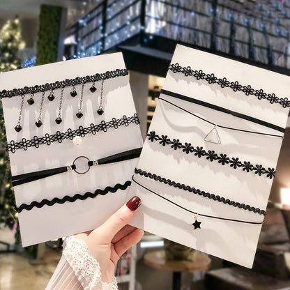 Female Neck Strap Pendant Clavicle Chain Necklaces