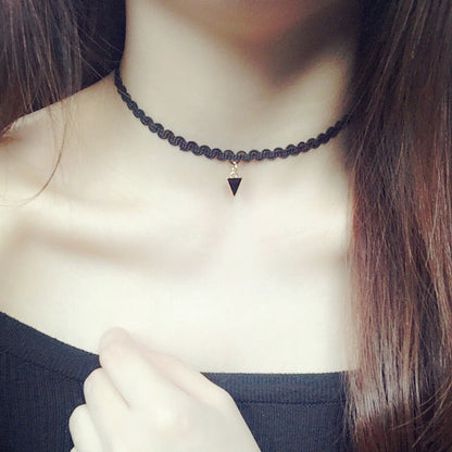 Female Neck Strap Pendant Clavicle Chain Necklaces