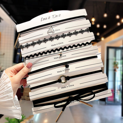 Female Neck Strap Pendant Clavicle Chain Necklaces