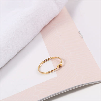 Washing Without Picking Gold Knot Truelove Rings