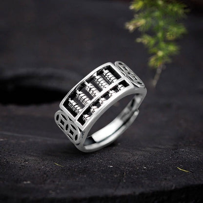 Women's & Men's & Chiba Thai Sier Fortune Abacus Rings