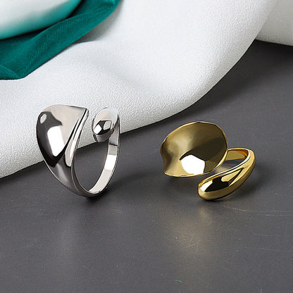 Water Drop Geometric Shape Light Body Rings