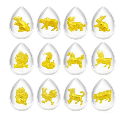 Women's & Men's & Chinese Zodiac Pendants And Life Red Necklaces