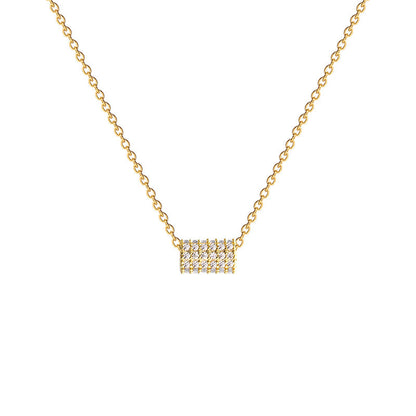 Temperament Entry Lux Small Waist Rhinestone Necklaces