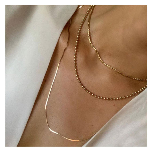 Women's Personalized Gold Clavicle Chain Fashion Necklaces