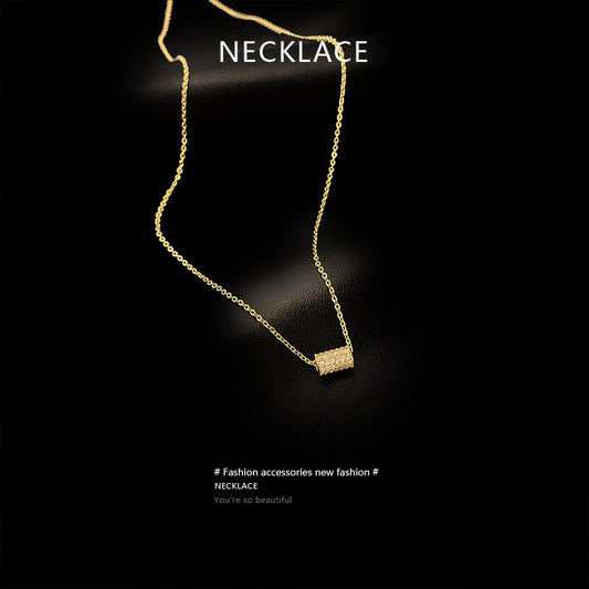 Temperament Entry Lux Small Waist Rhinestone Necklaces