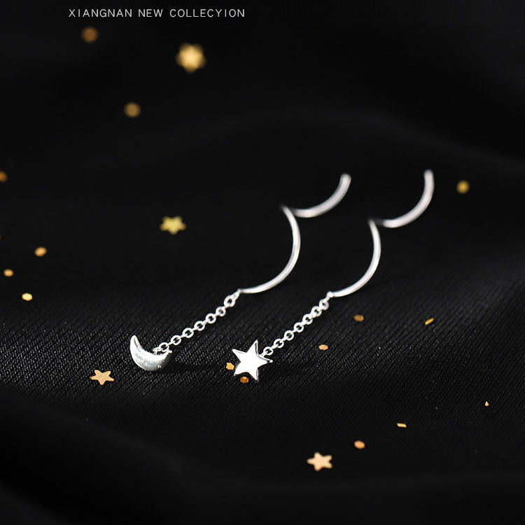 Long French Style Temperament Special Interest Earrings