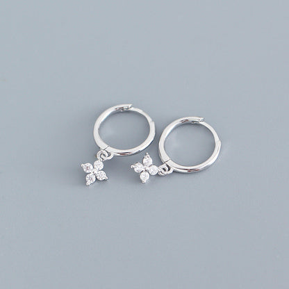 Luxury French Style Sterling Sier Geometric Rings