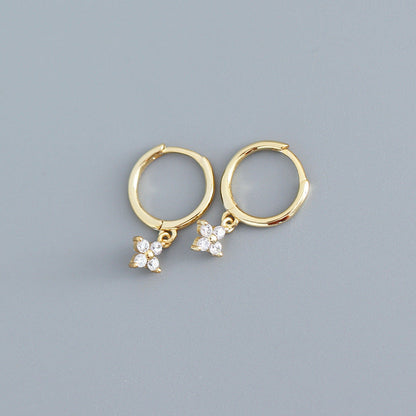 Luxury French Style Sterling Sier Geometric Rings