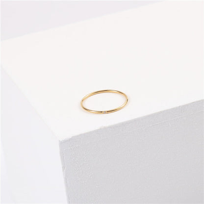 Creative Fine And Tiny Mini Drill Rings