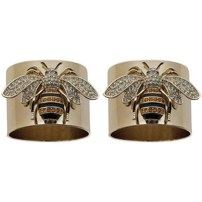 Women's Trendy Jewelry Luxury Ornament Bee Rings