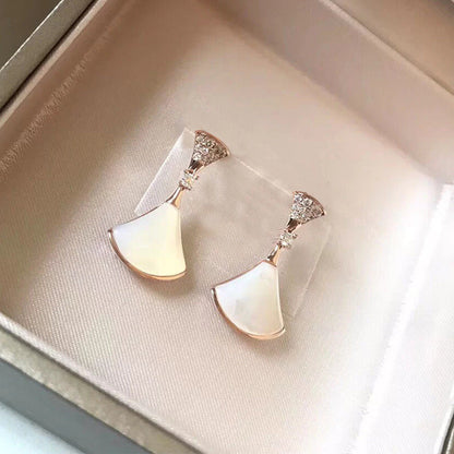 Women's Sterling Sier Korean Style Simple And Light Earrings