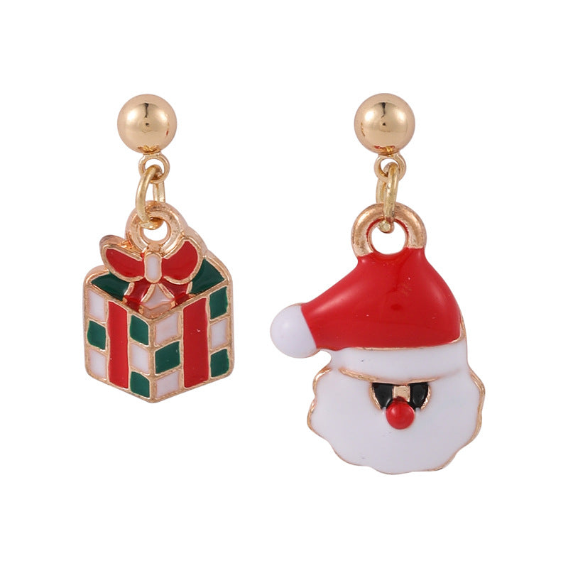 Christmas Small Gift Eardrops Socks Female Rings