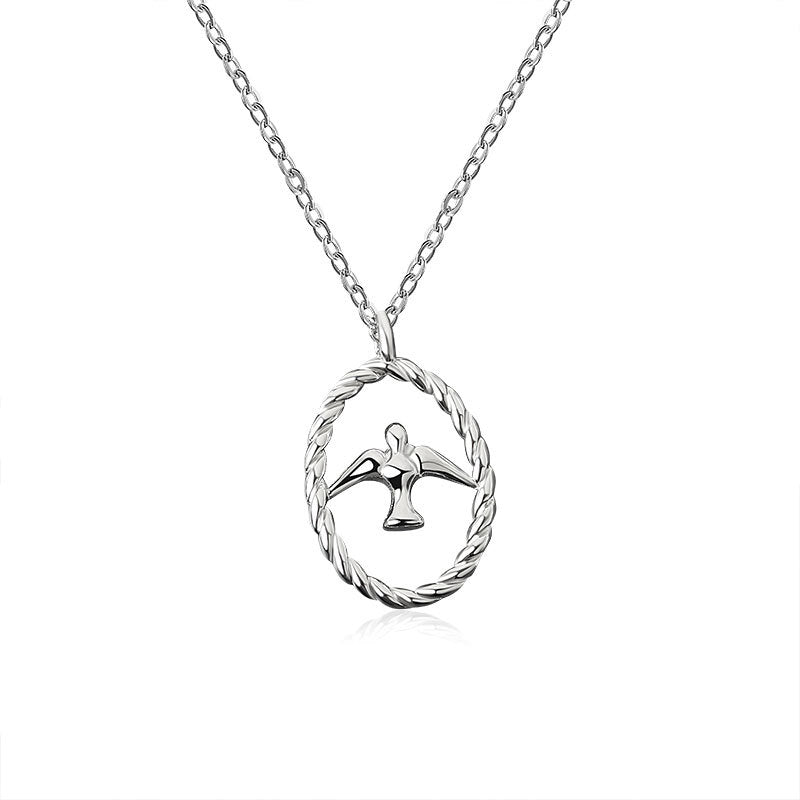 Hollow Swallow Female Retro Aloofness Style Necklaces