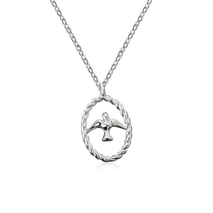 Hollow Swallow Female Retro Aloofness Style Necklaces