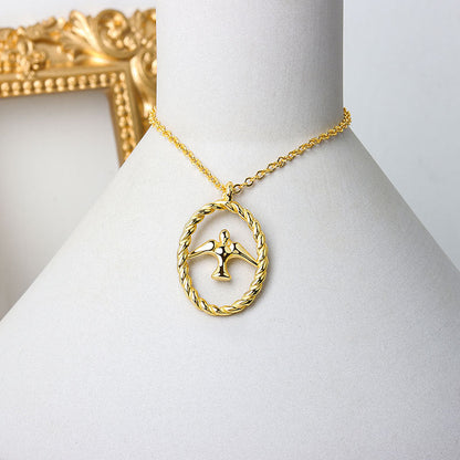 Hollow Swallow Female Retro Aloofness Style Necklaces