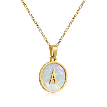 Stainless Steel Female Pendant Ornament Small Necklaces