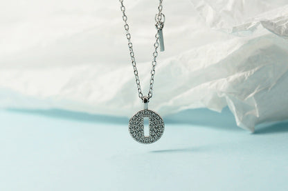 Women's Letter For Diamond Inlaid Clavicle Chain Trendy Necklaces