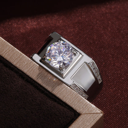 Men's Shi Classic Luxury Zircon Fashion Ornament Rings