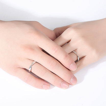 Women's & Men's & Pair Of Commemorative Sterling Sier Rings