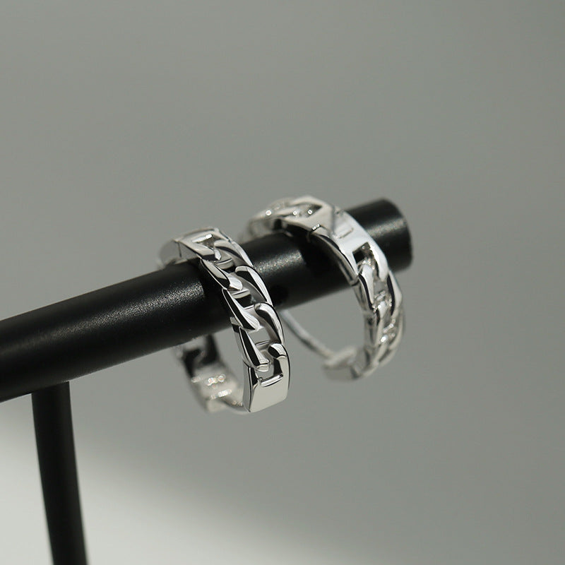 Women's & Men's & Fashion Single Trendy Unique Hip Hop Style Earrings