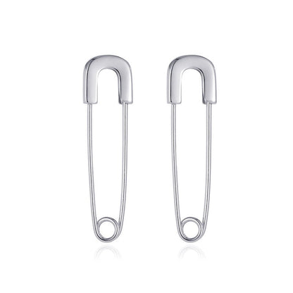 Women's & Men's Korean Style Clip Unique Design Simple Cold Cool Earrings