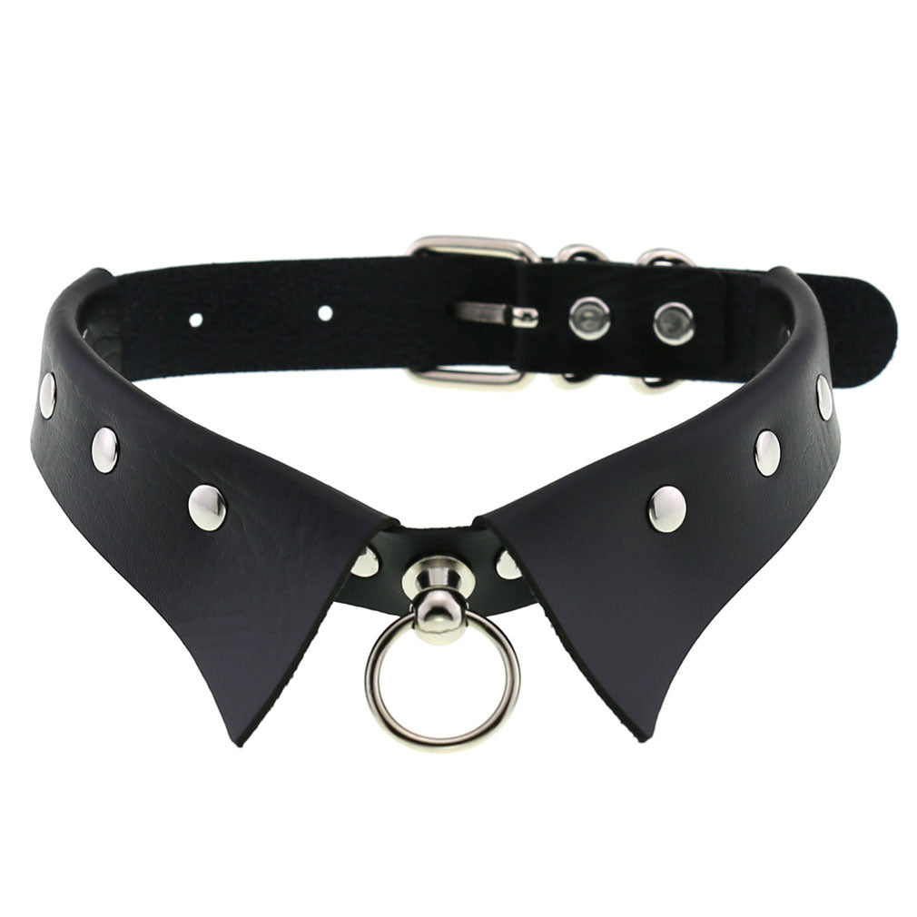 Personality Punk Gothic Leather Collar Style Necklaces