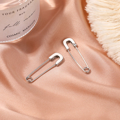 Women's & Men's Korean Style Clip Unique Design Simple Cold Cool Earrings