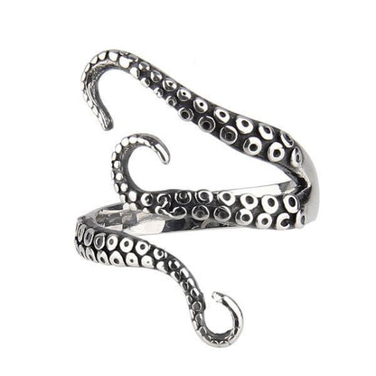 Women's & Men's & Chiba Touch Sucker Vintage Octopus Rings