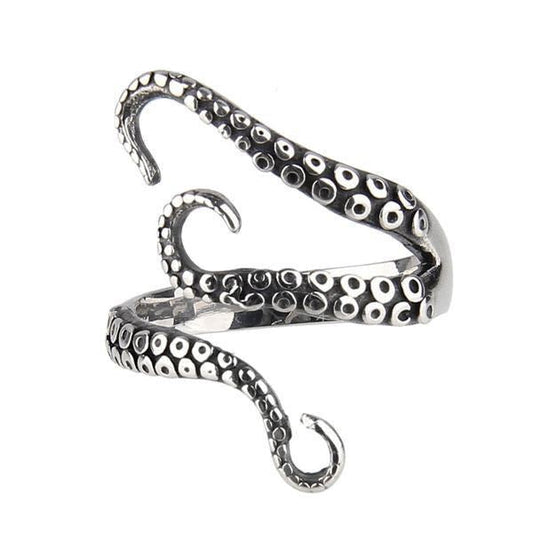 Women's & Men's & Chiba Touch Sucker Vintage Octopus Rings