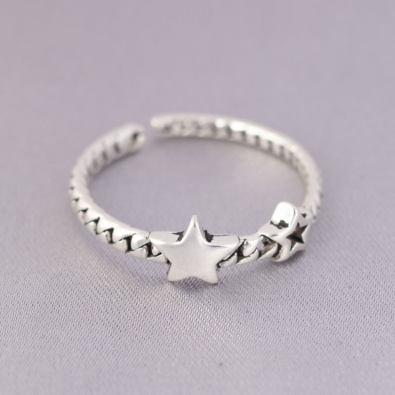 Women's & Men's Collection Marcasite Retro And Fashion Personalized Rings