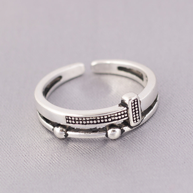 Women's & Men's Collection Marcasite Retro And Fashion Personalized Rings