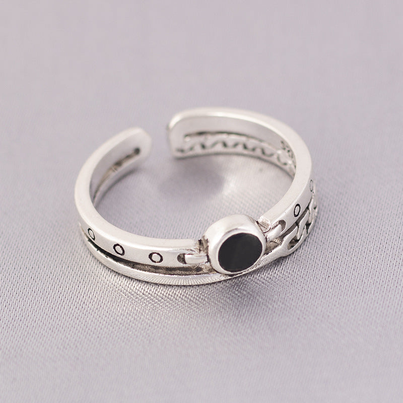 Women's & Men's Collection Marcasite Retro And Fashion Personalized Rings