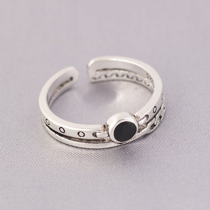 Women's & Men's Collection Marcasite Retro And Fashion Personalized Rings