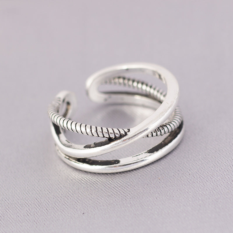 Women's & Men's Collection Marcasite Retro And Fashion Personalized Rings