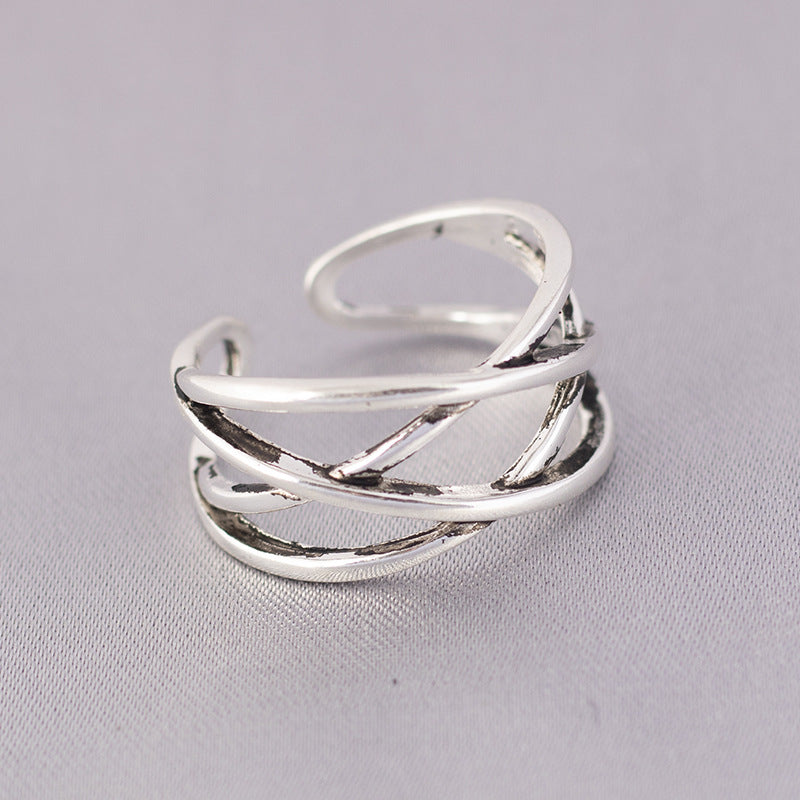 Women's & Men's Collection Marcasite Retro And Fashion Personalized Rings