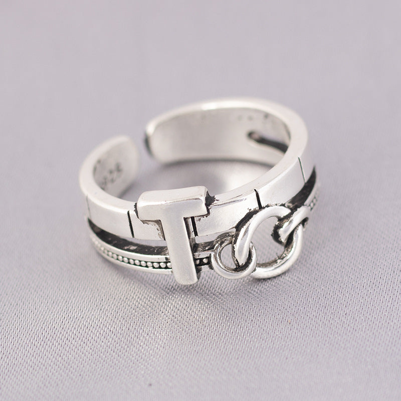 Women's & Men's Collection Marcasite Retro And Fashion Personalized Rings