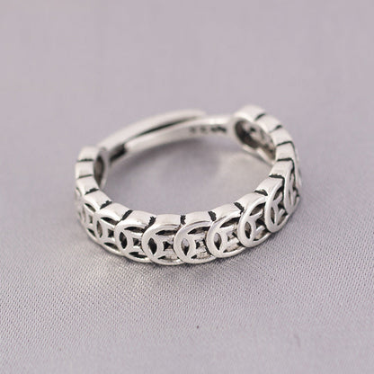 Women's & Men's Collection Marcasite Retro And Fashion Personalized Rings