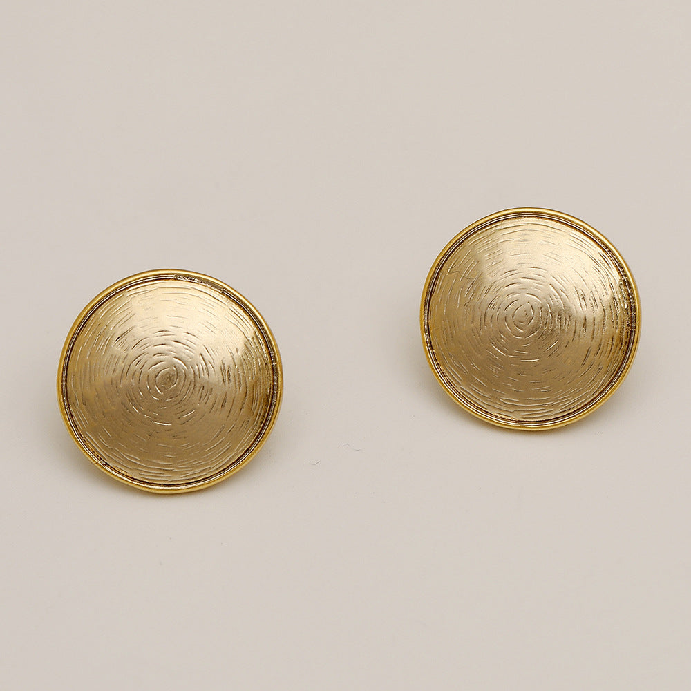 Style Retro Fashion Personalized Graceful And Earrings