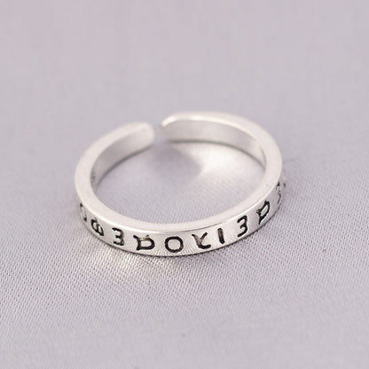 Women's & Men's Collection Marcasite Retro And Fashion Personalized Rings