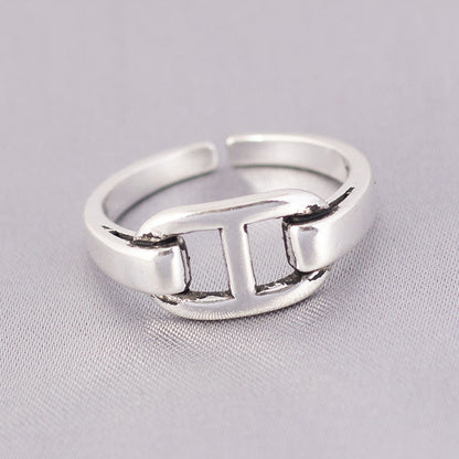 Women's & Men's Collection Marcasite Retro And Fashion Personalized Rings