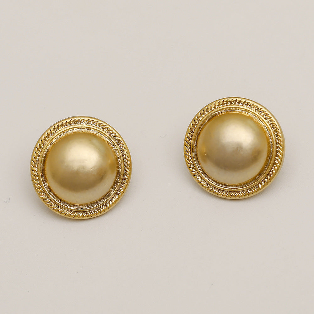 Style Retro Fashion Personalized Graceful And Earrings