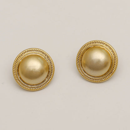 Style Retro Fashion Personalized Graceful And Earrings