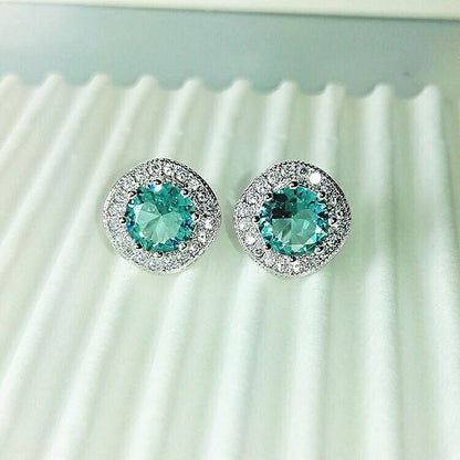 Sterling Sier Ear Zircon Inlaid Fashionmonger Rings