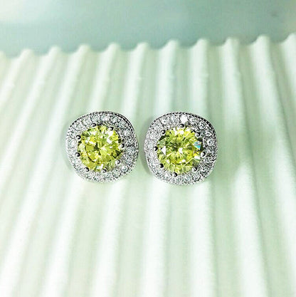 Sterling Sier Ear Zircon Inlaid Fashionmonger Rings