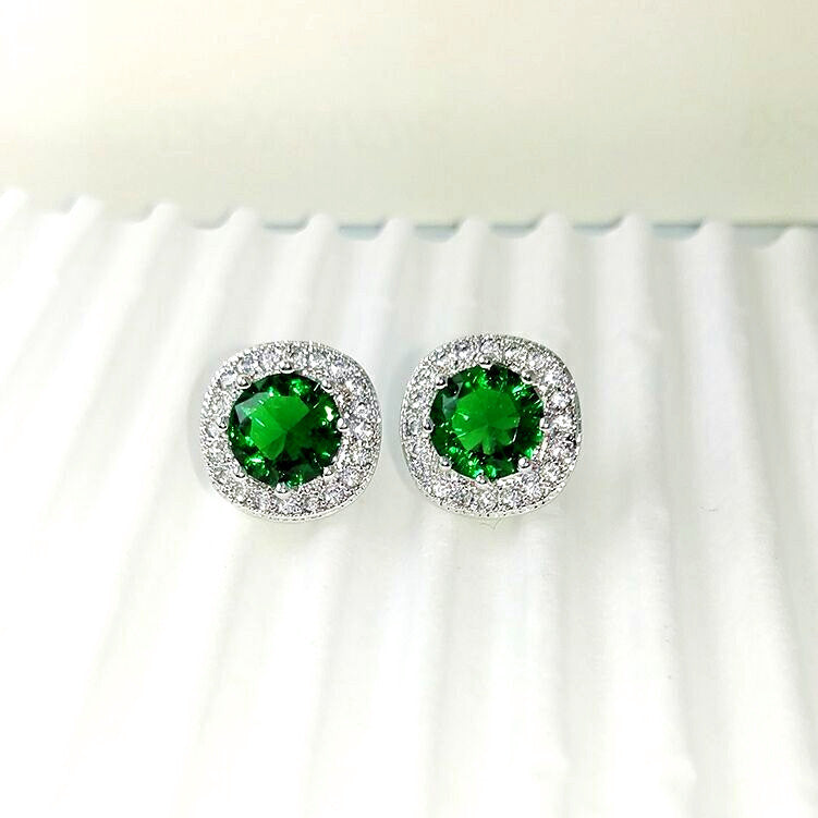 Sterling Sier Ear Zircon Inlaid Fashionmonger Rings